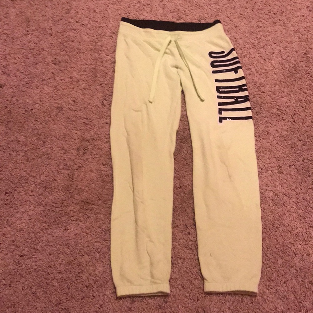 Girls softball sweatpants